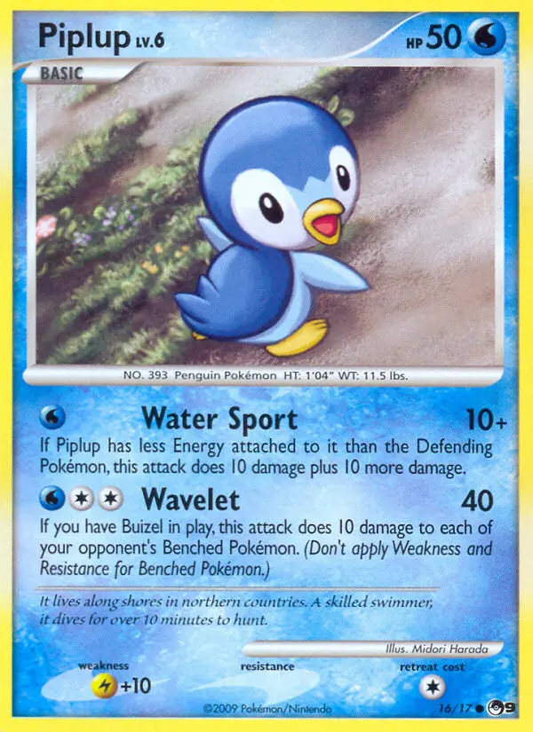 Piplup, 16/17
