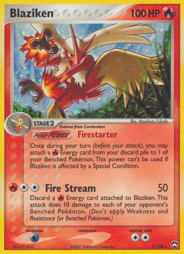 Blaziken, 5/108