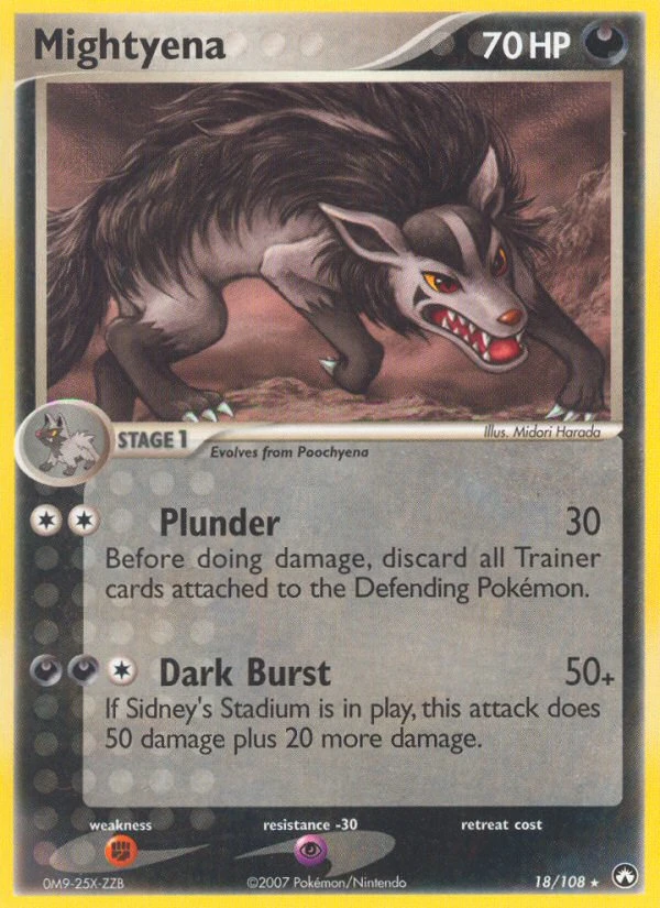 Mightyena, 18/108