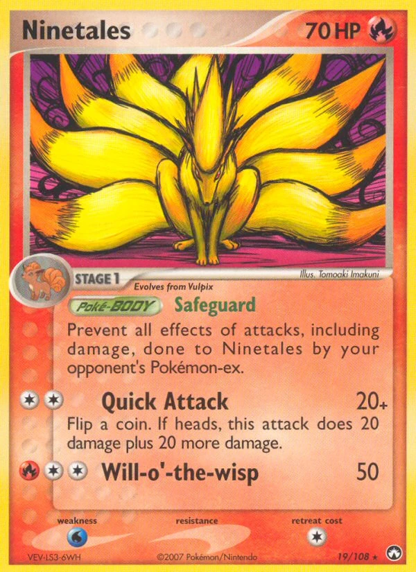 Ninetales, 19/108