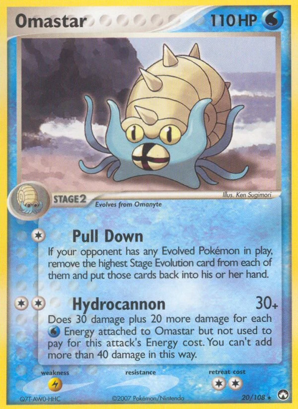 Omastar, 20/108
