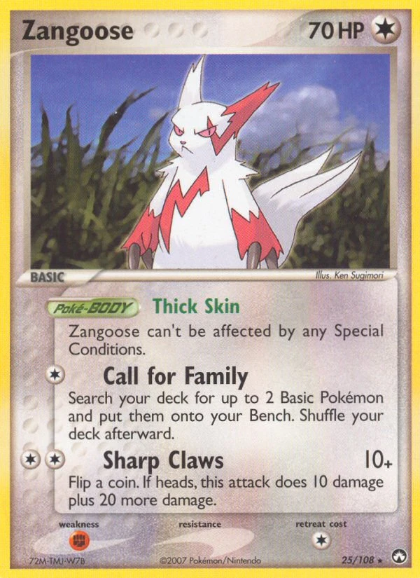 Zangoose, 25/108