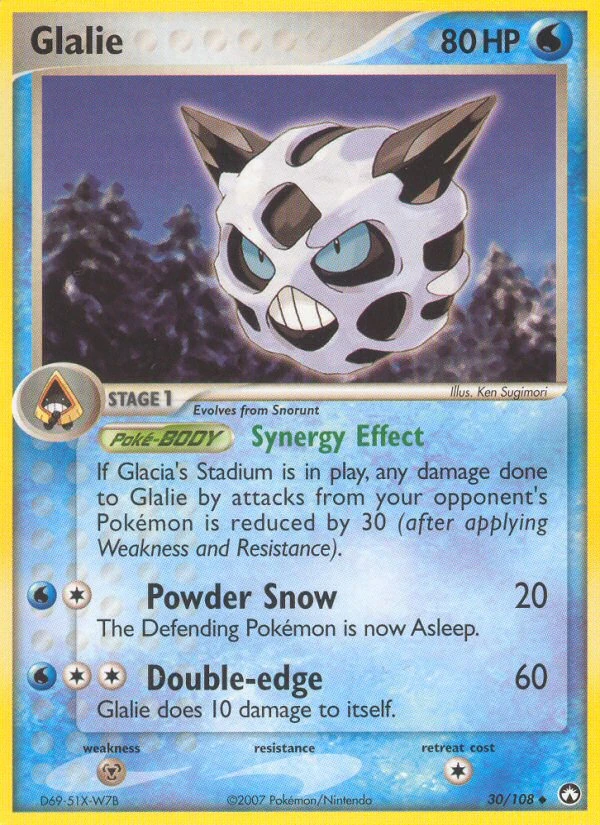 Glalie, 30/108