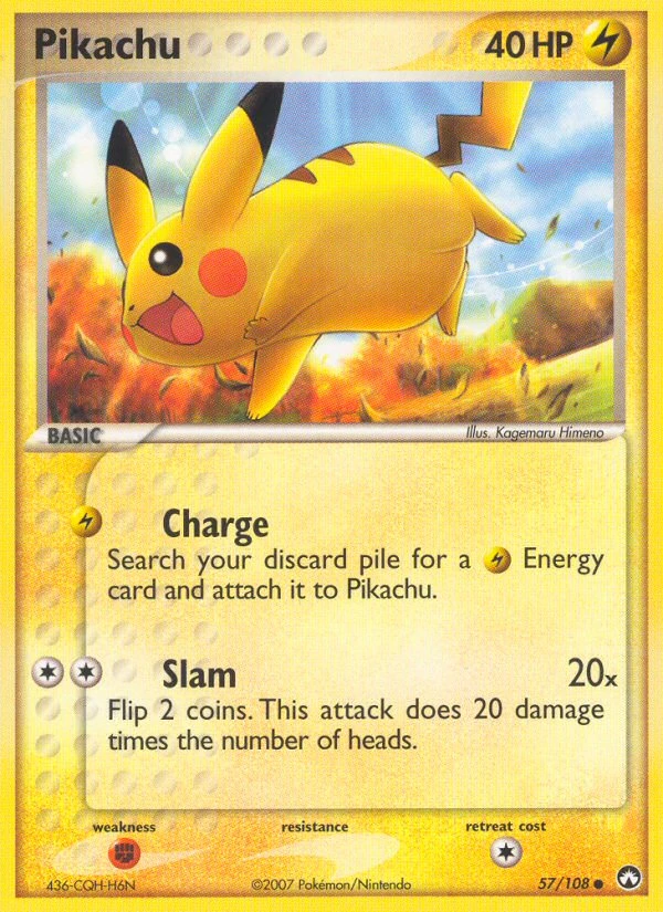 Pikachu, 57/108