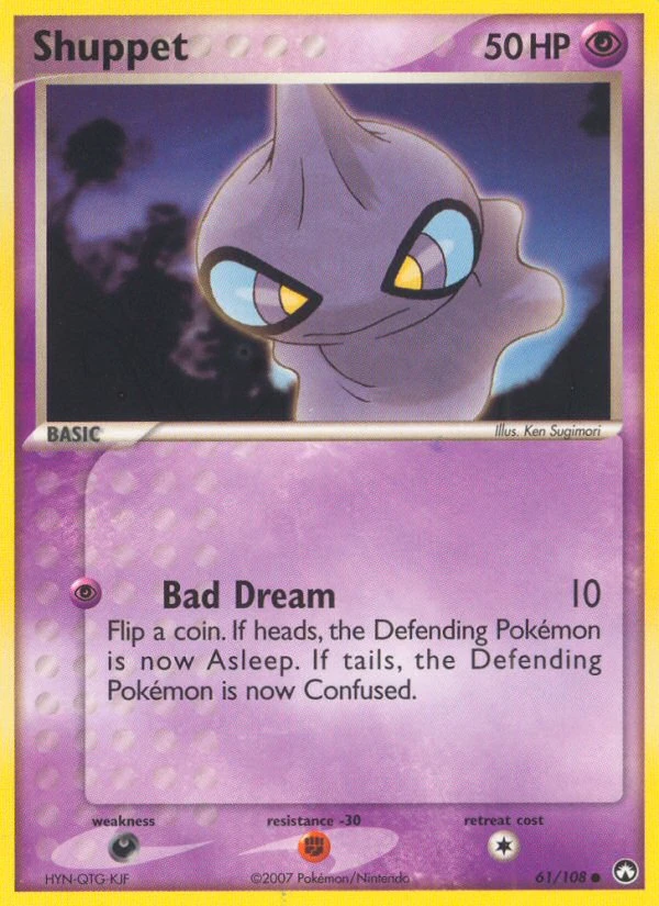 Shuppet, 61/108