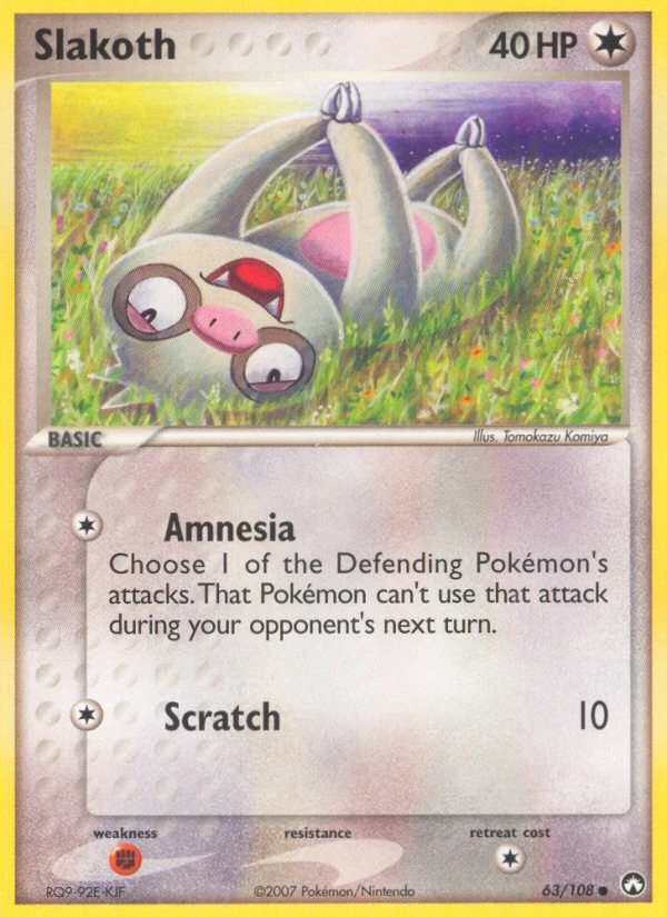 Slakoth, 63/108