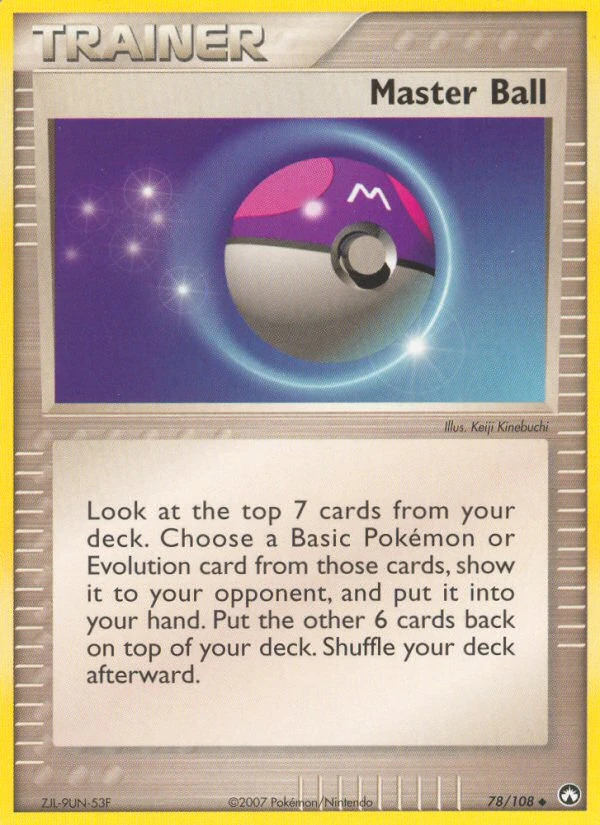 Master Ball, 78/108
