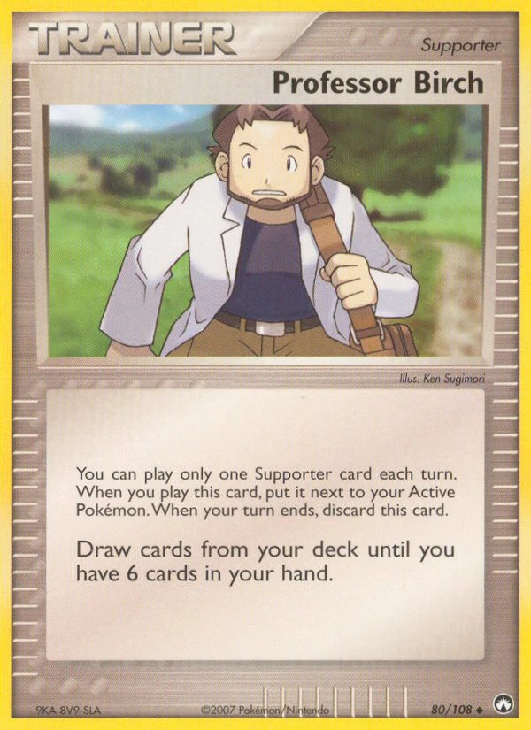 Professor Birch, 80/108