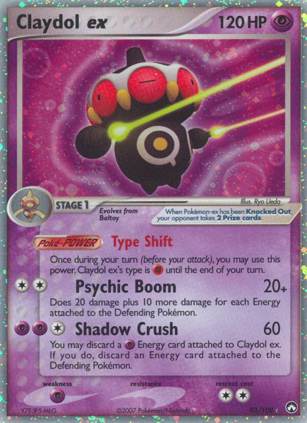 Claydol ex, 93/108