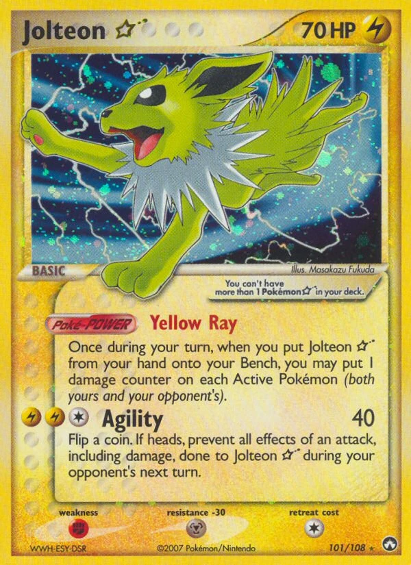 Jolteon ★, 101/108