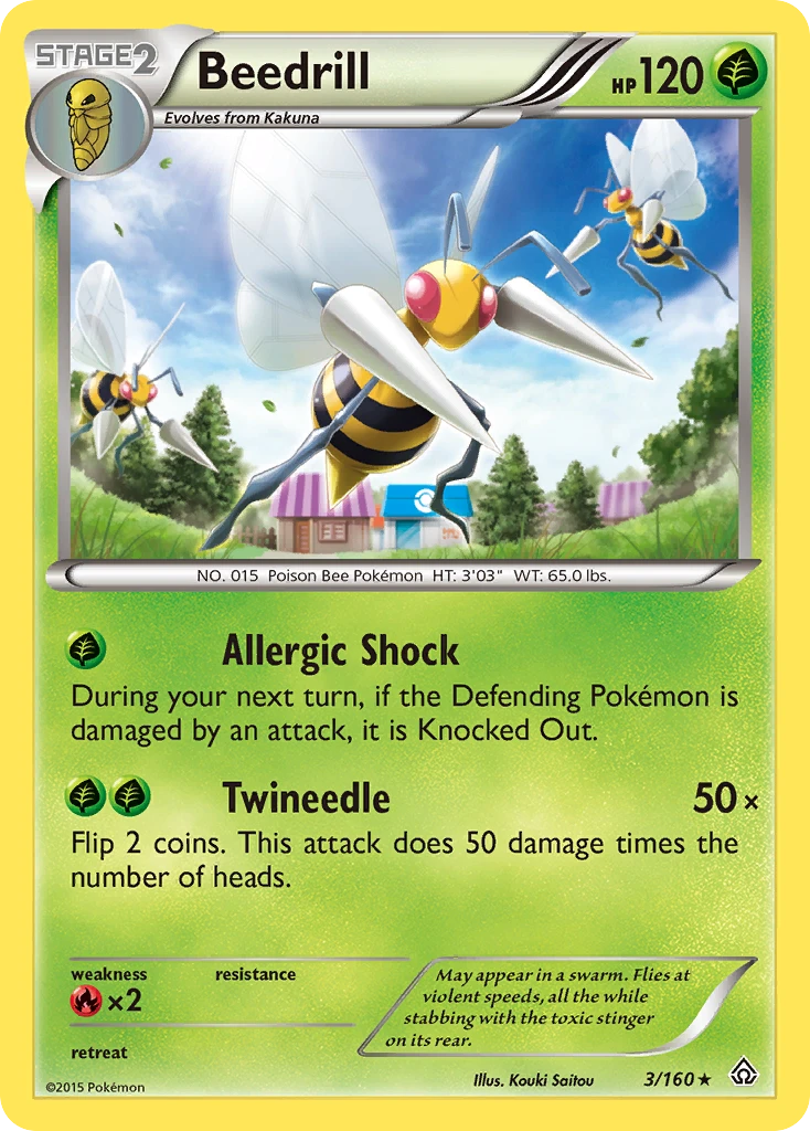 Beedrill, 003/160