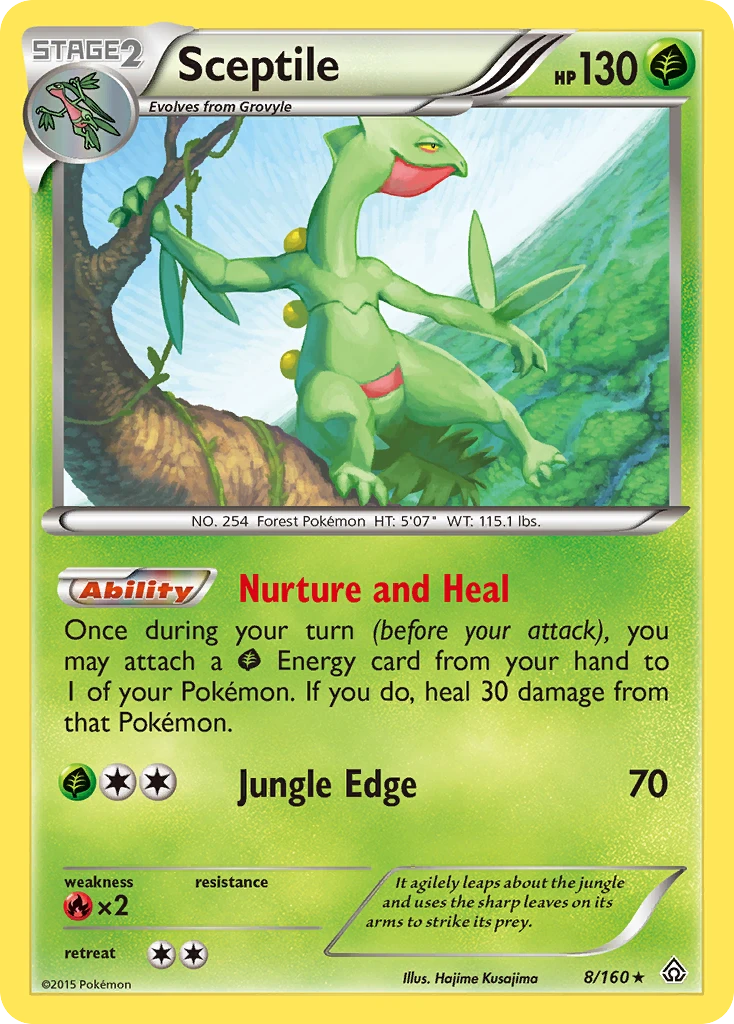 Sceptile, 008/160