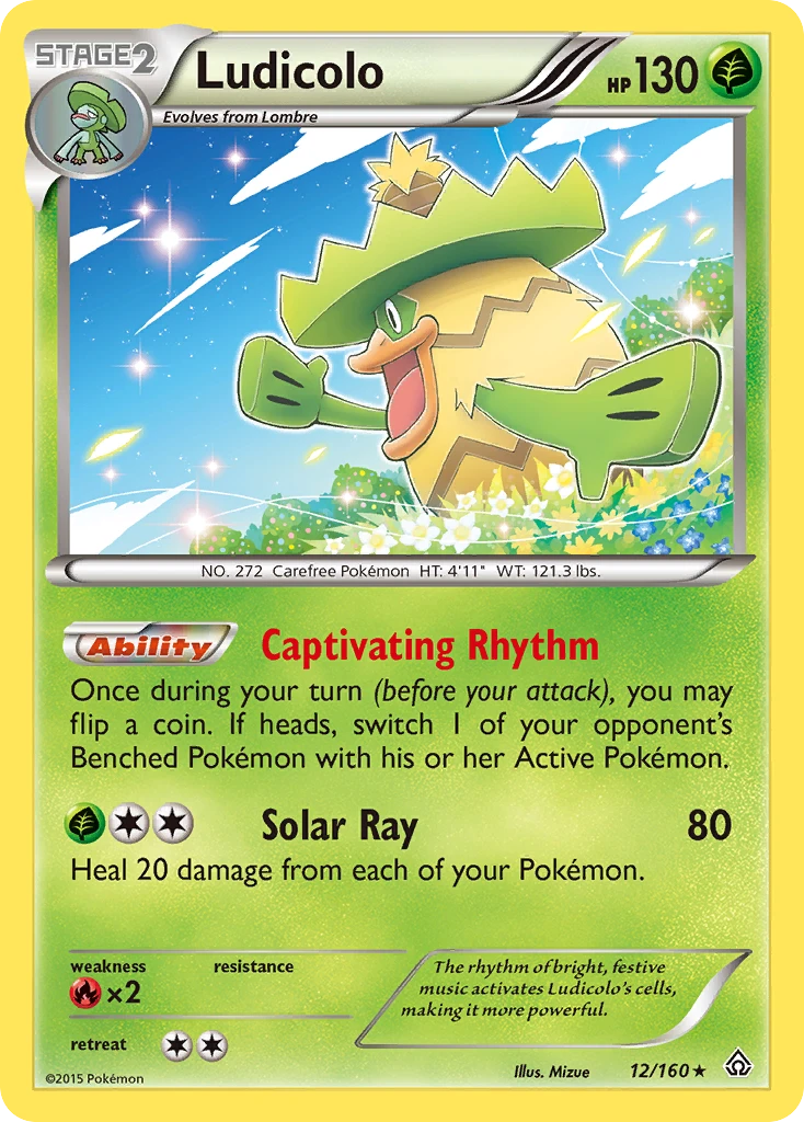 Ludicolo, 012/160