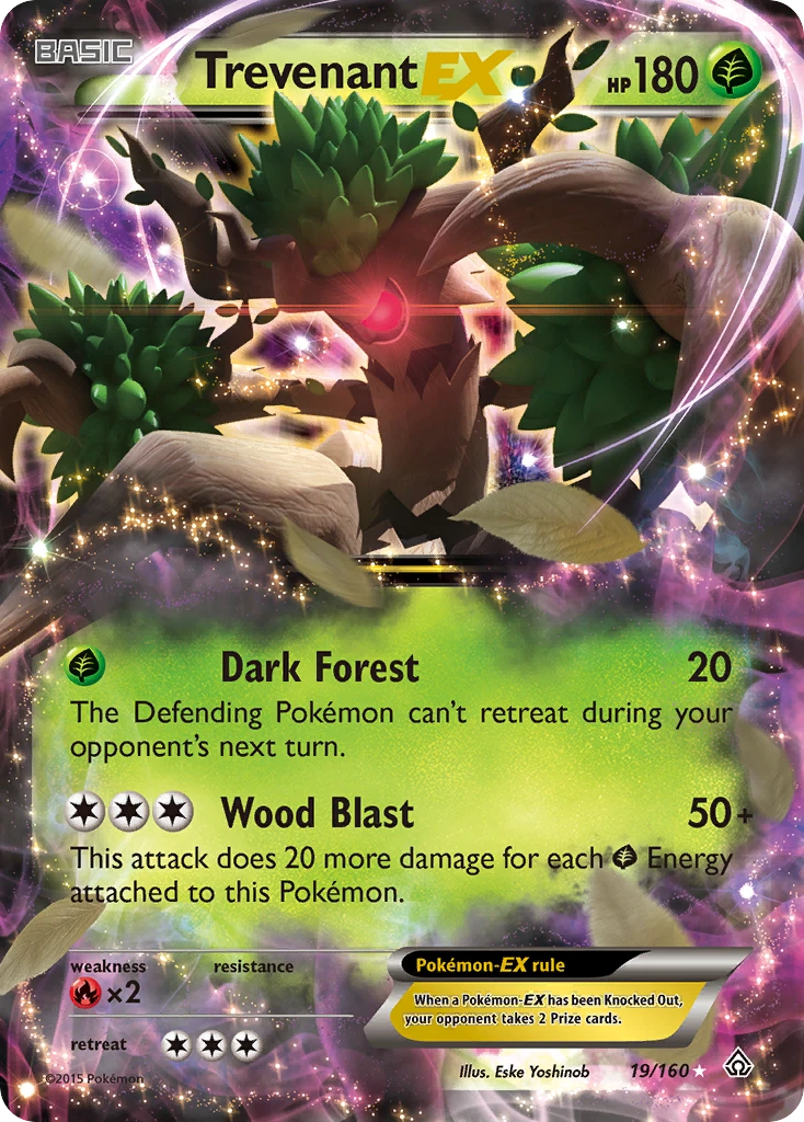 Trevenant-EX, 019/160
