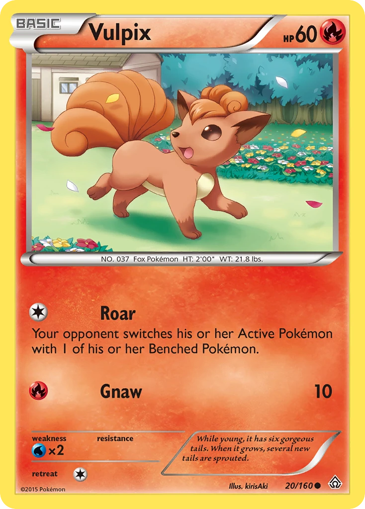 Vulpix, 020/160