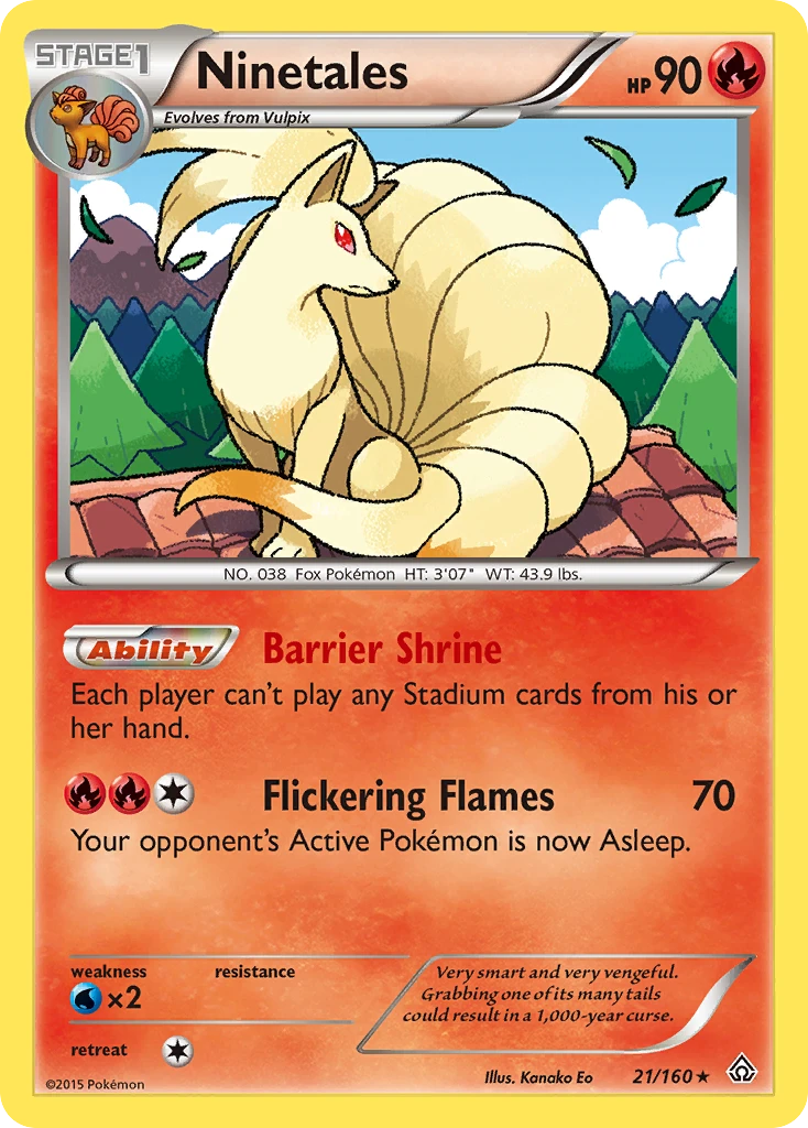 Ninetales, 021/160