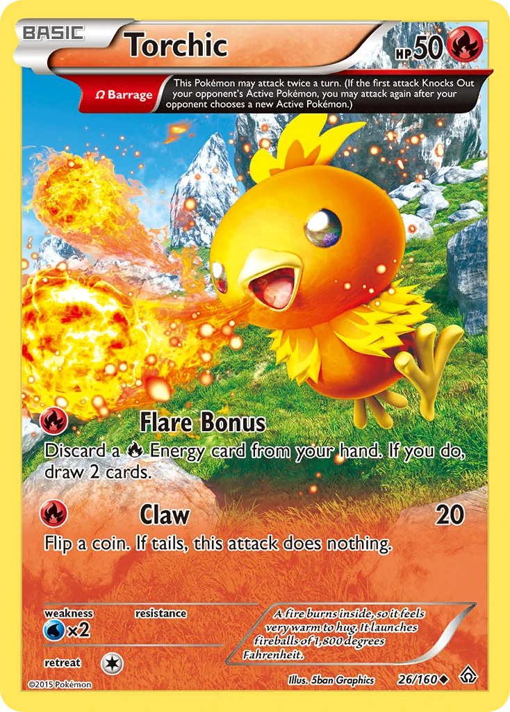 Torchic, 026/160