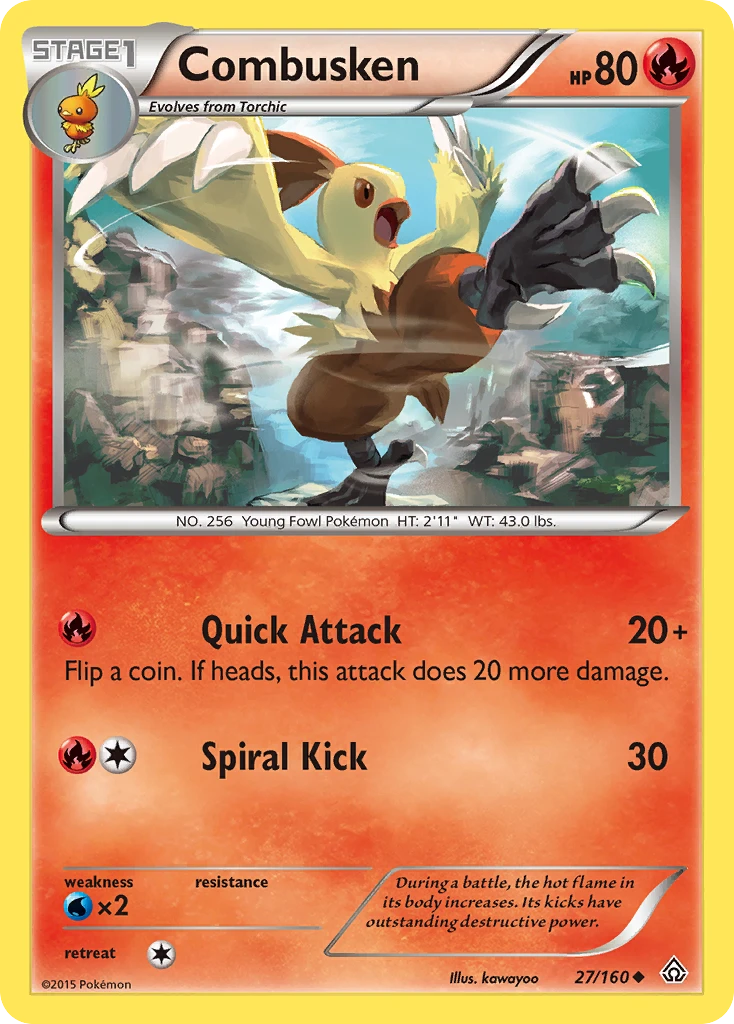 Combusken, 027/160