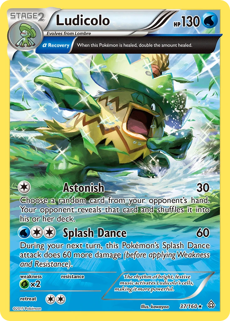 Ludicolo, 037/160