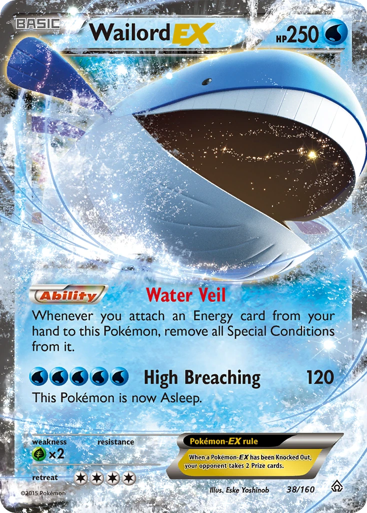 Wailord-EX, 038/160