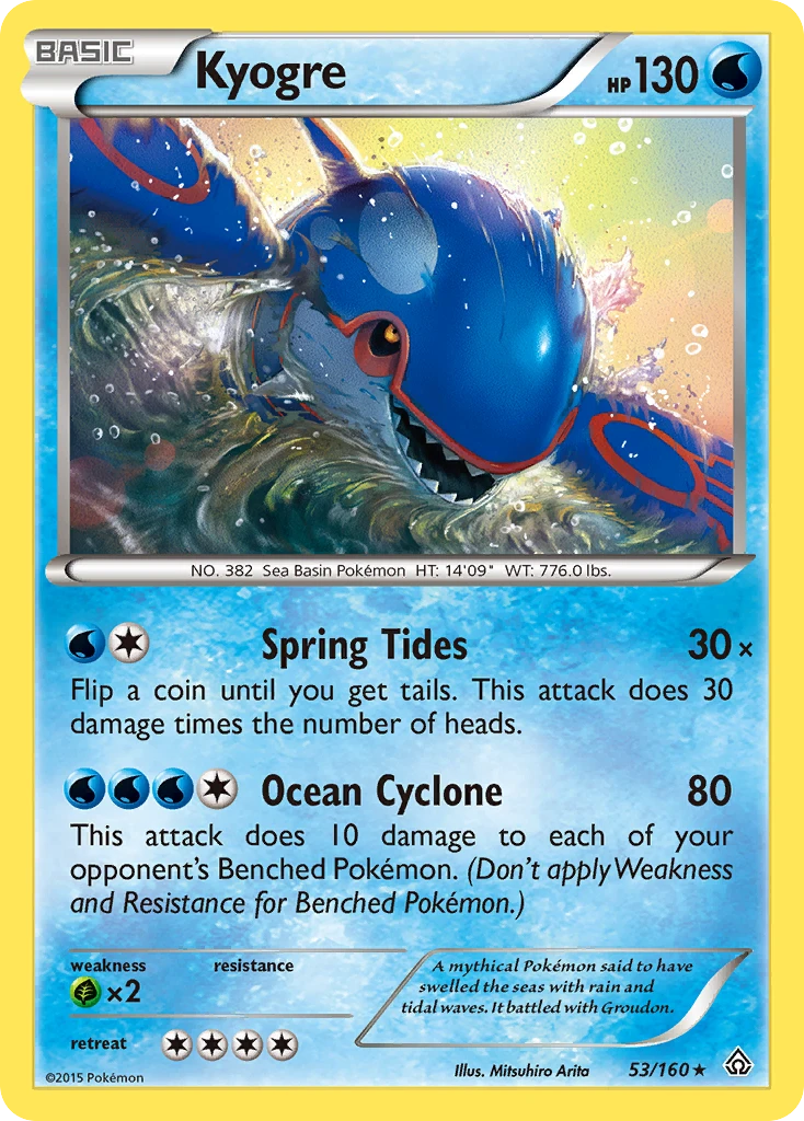 Kyogre, 053/160