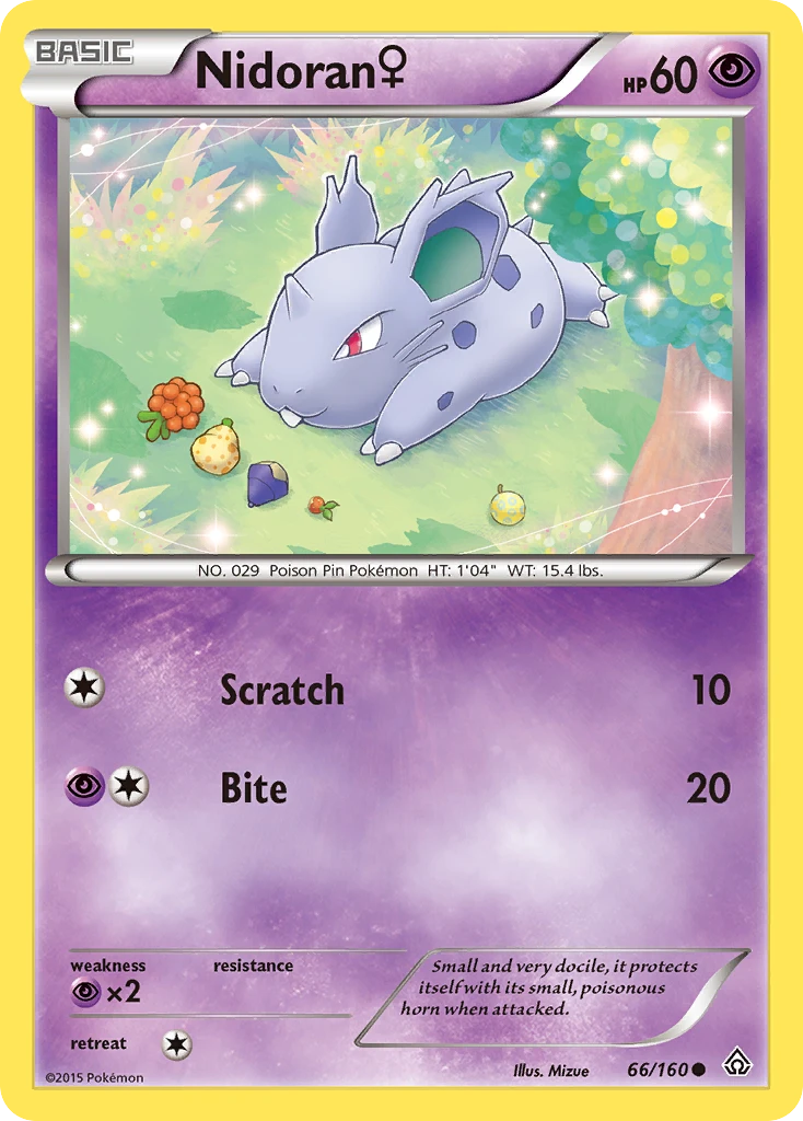 Nidoran ♀, 066/160