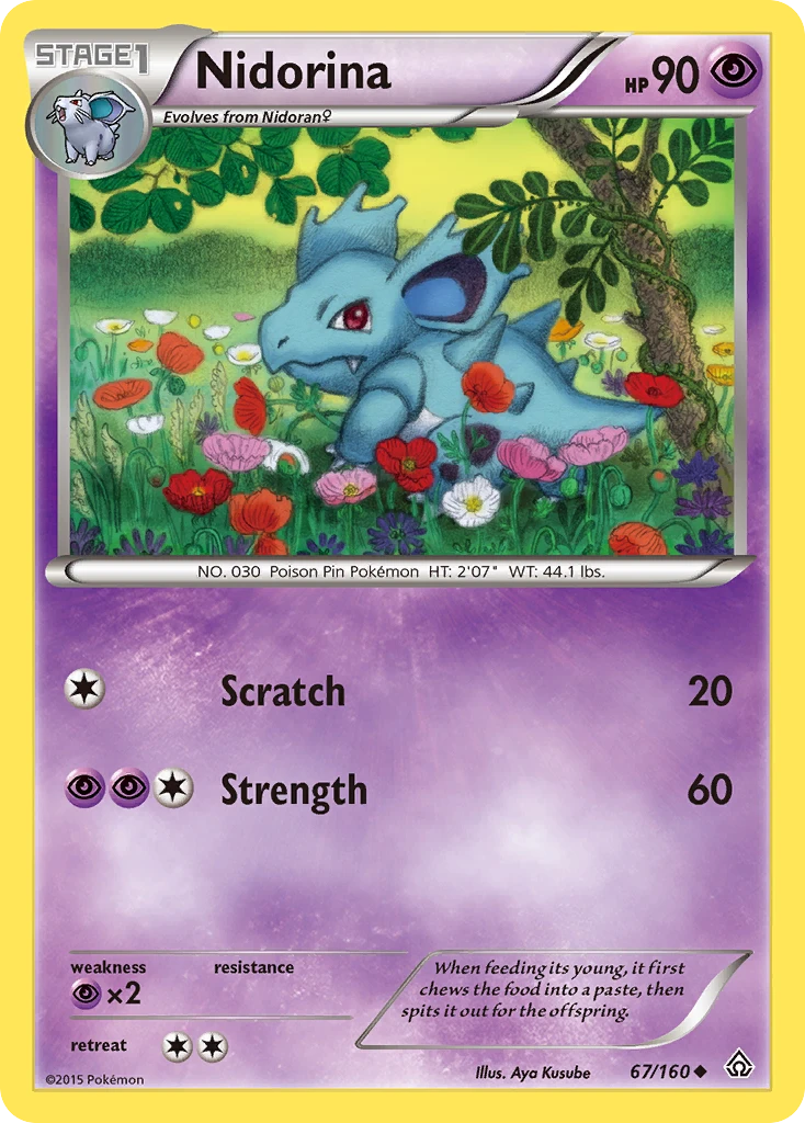 Nidorina, 067/160