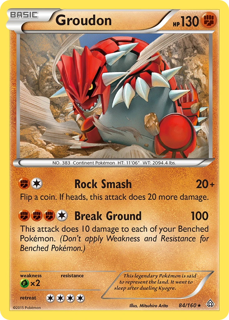 Groudon, 084/160