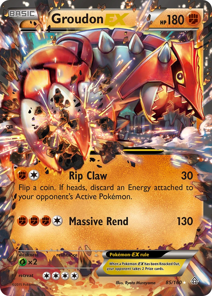Groudon-EX, 085/160