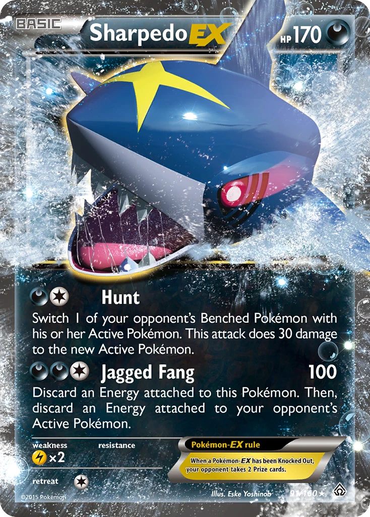Sharpedo-EX, 091/160