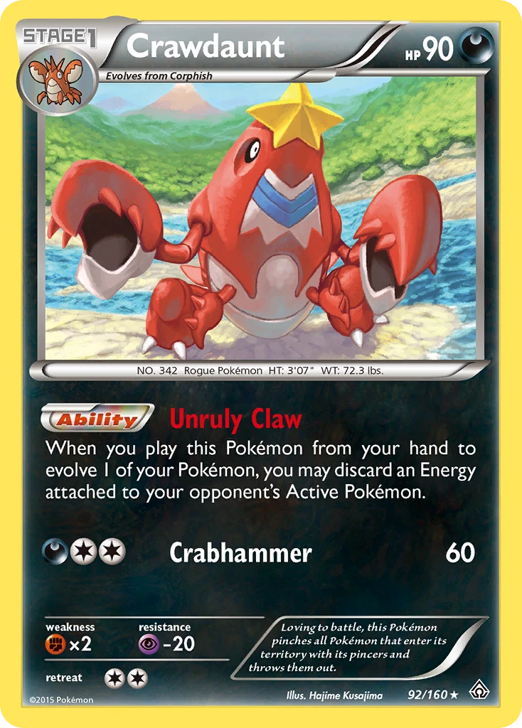 Crawdaunt, 092/160