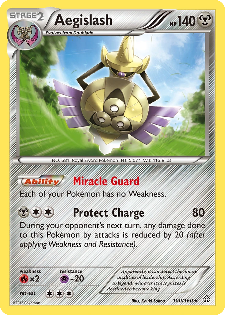 Aegislash, 100/160