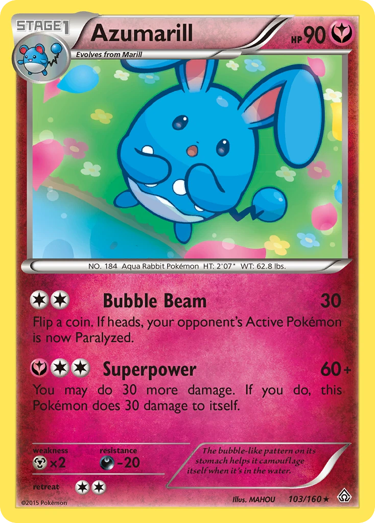 Azumarill, 103/160