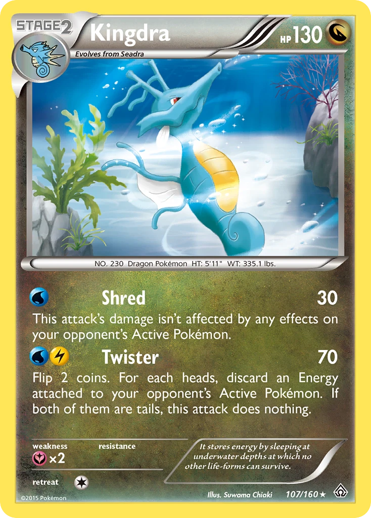 Kingdra, 107/160