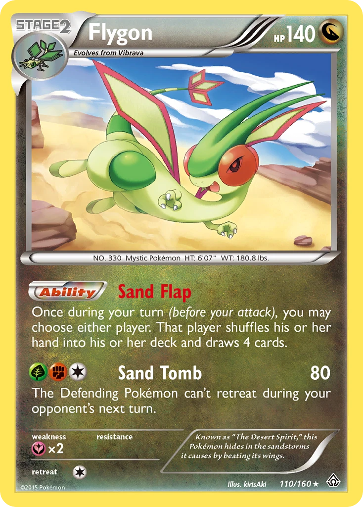 Flygon, 110/160