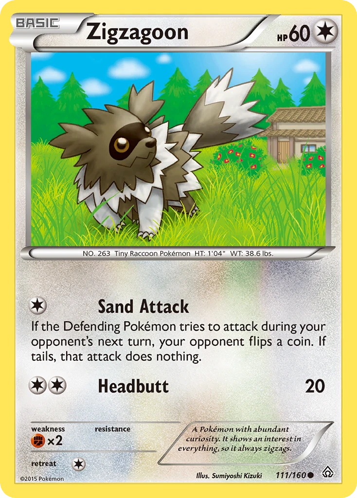 Zigzagoon, 111/160
