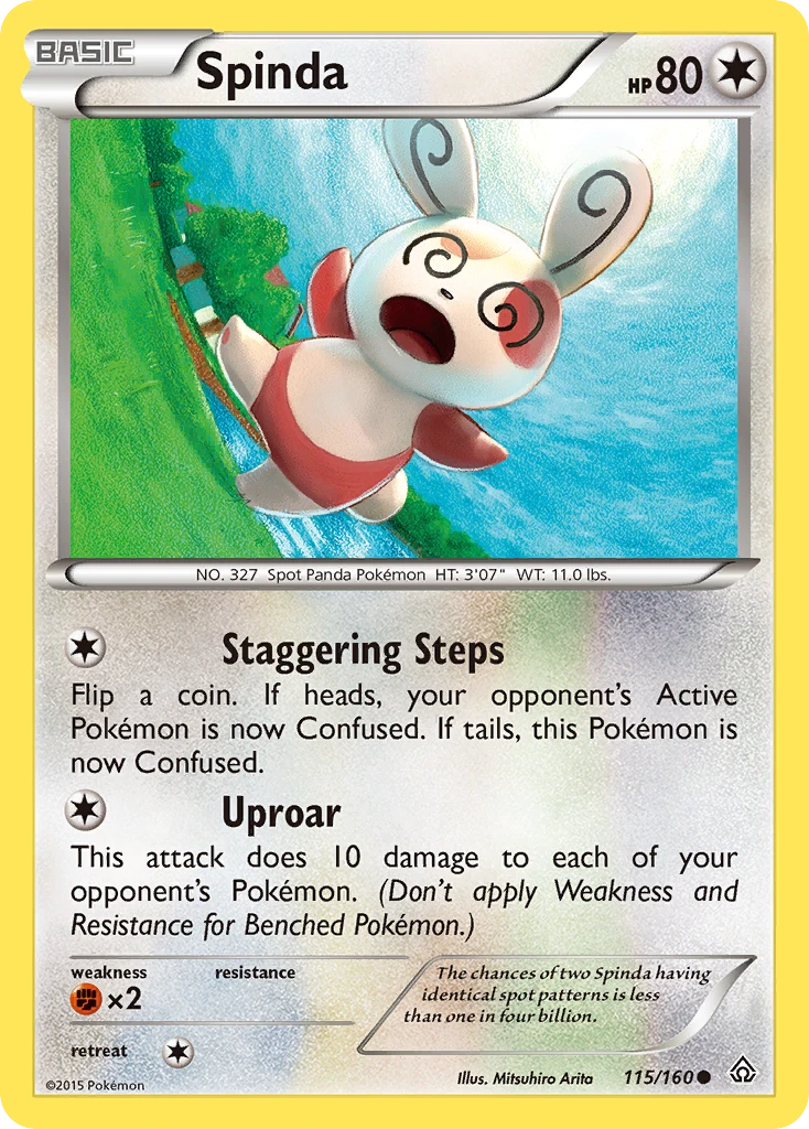 Spinda, 115/160