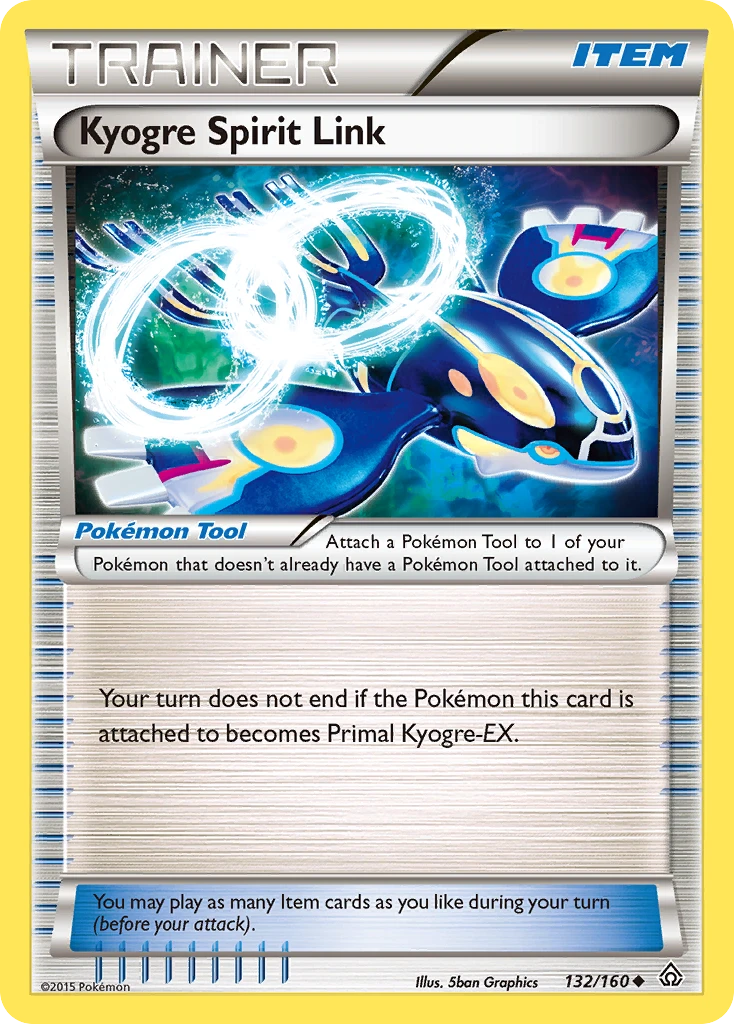 Kyogre Spirit Link, 132/160