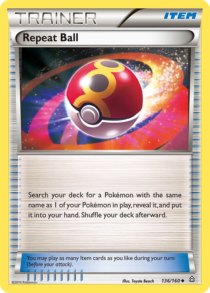 Repeat Ball, 136/160