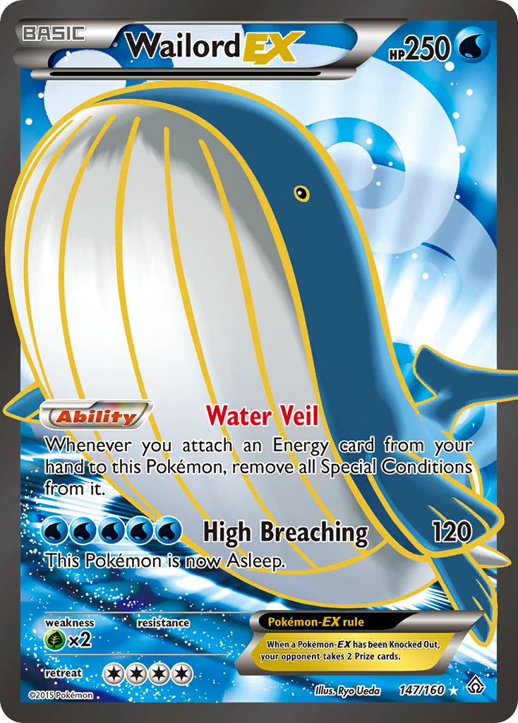 Wailord-EX, 147/160