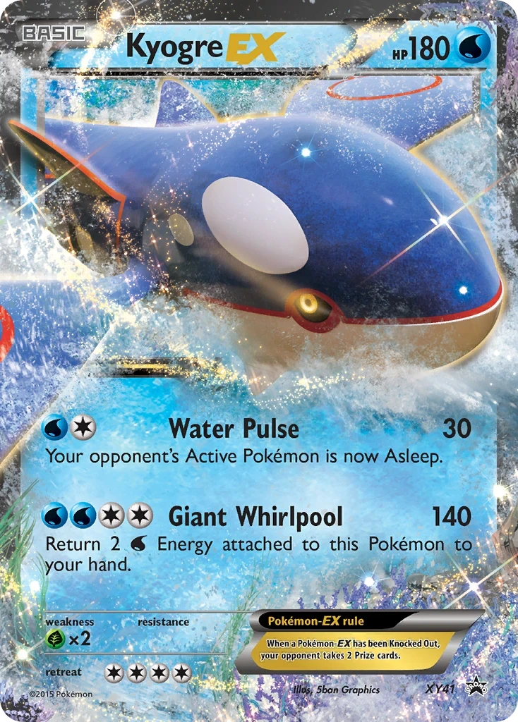 Kyogre-EX, XY41