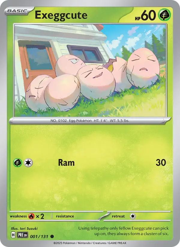 Exeggcute, 001/131
