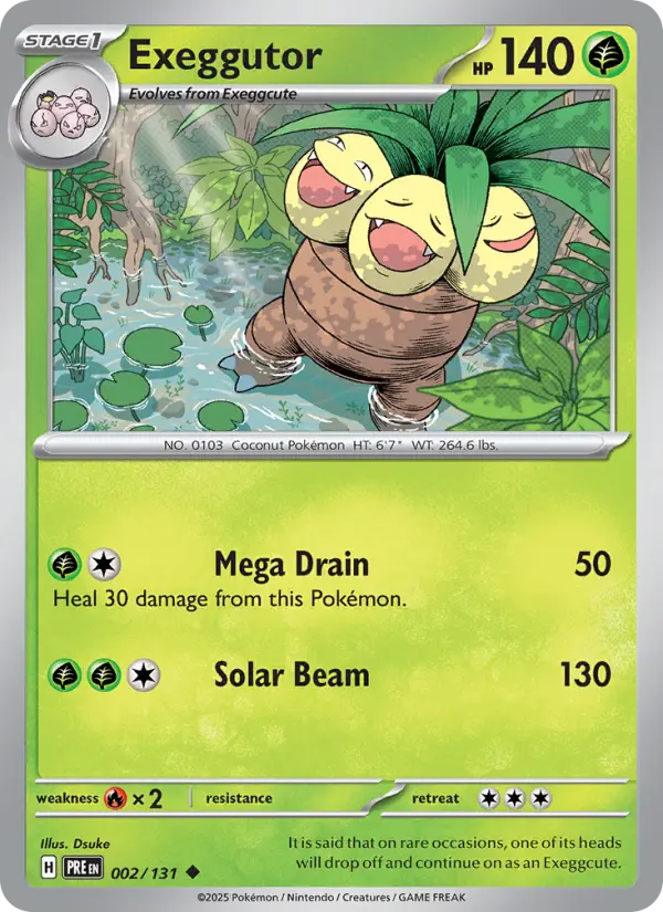 Exeggutor, 002/131