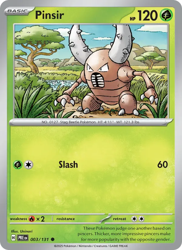 Pinsir, 003/131