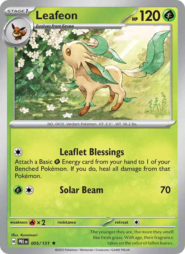 Leafeon, 005/131