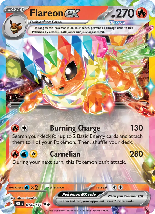 Flareon ex, 014/131