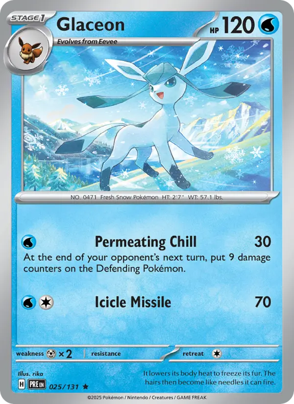 Glaceon, 025/131