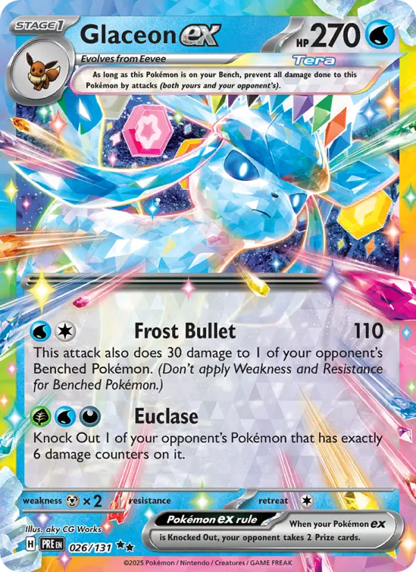 Glaceon ex, 026/131