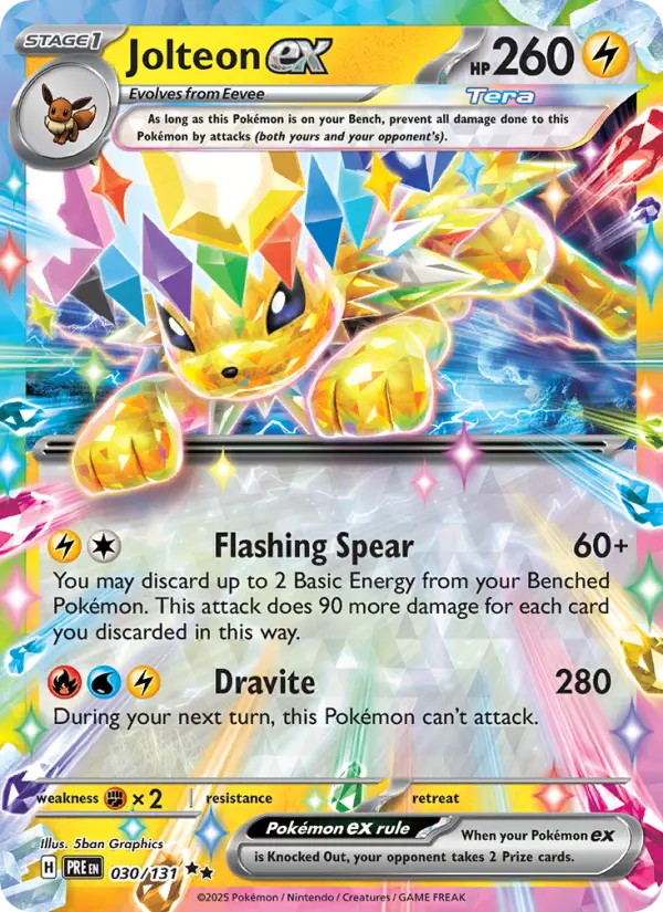 Jolteon ex, 030/131