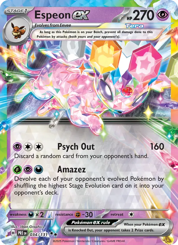 Espeon ex, 034/131